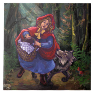 Carreau Petit Chaperon Rouge