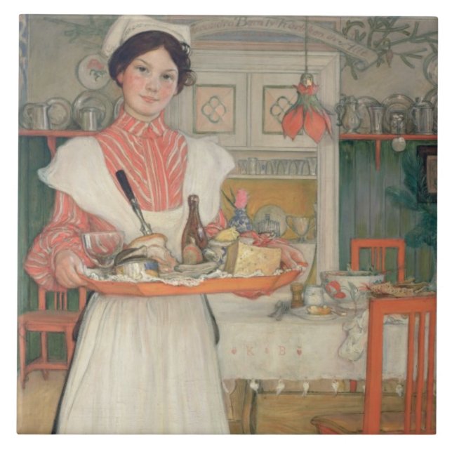 Carreau Petit déjeuner de transport de Martina sur un (Devant)