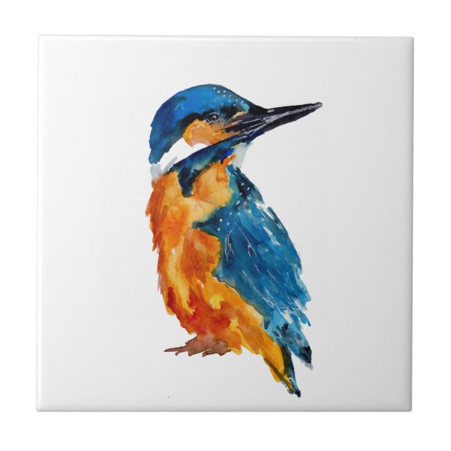 Carreau Petit martin-pêcheur Bird (Devant)
