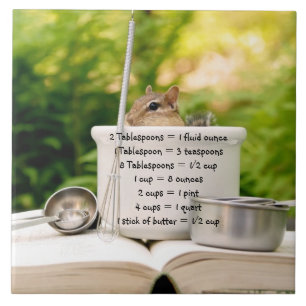 Carreau Petit trépied mignon de tamia de Baker