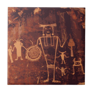 Carreau Petroglyph, Monument National de Dinosaur, Colorad