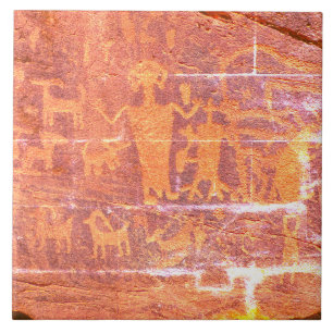 Carreau Petroglyph Sud-Ouest Proep Light Orange