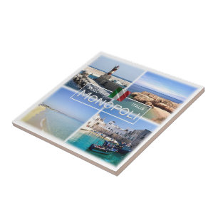 Carreau PGL019 MONOPOLI, Pouilles, Italie,