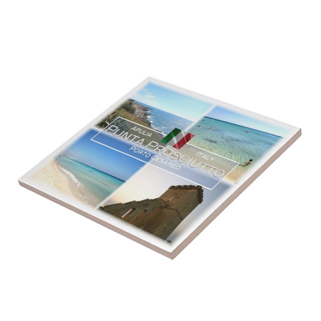 Carreau PGL022 PUNTA PROSCIUTTO, Pouilles, (Côté)