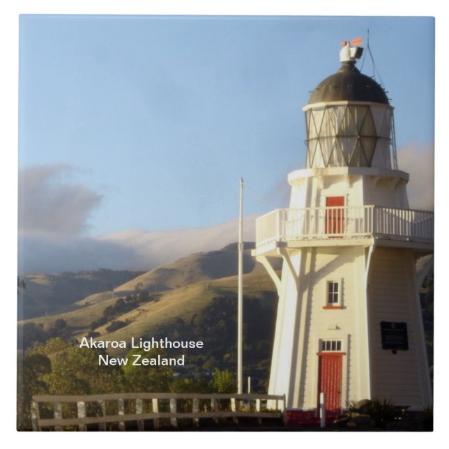 Carreau Phare d'Akaroa, Nouvelle-Zélande (Devant)