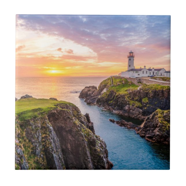 Carreau Phare principal Cie. | le Donegal Irlande de Fanad (Devant)