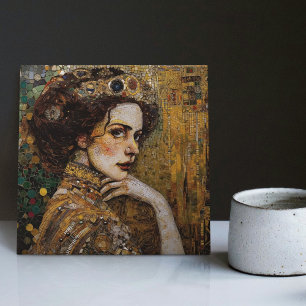 Carreau Phase d'or Gustav Klimt Mosaïque Edwardienne C