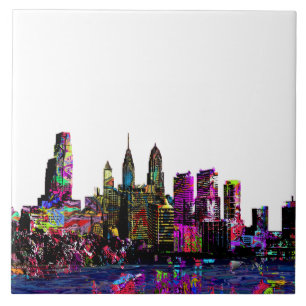 Carreau Philadelphie, Pennsylvanie en graffiti