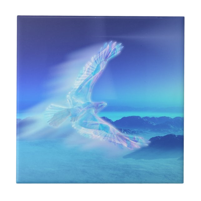 Carreau Phoenix de la mosaïque décorative du Nord (Devant)