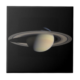 Carreau Photo de Cassini de Saturn en octobre 2004