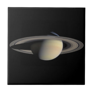 Carreau Photo de Cassini de Saturn en octobre 2004