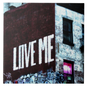 Carreau Photo de graffiti de rue de New York City