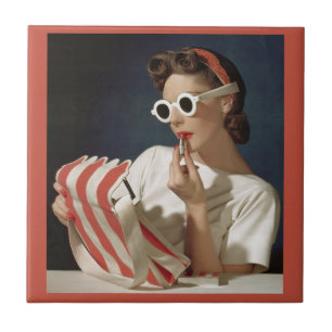 Carreau photo de mode des années 1950