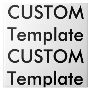 Carreau photo en céramique blanche personnalisée 6