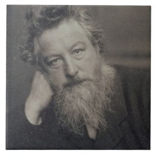 Carreau Photographie de portrait de William Morris