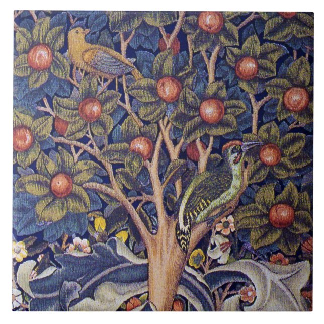 Carreau Pic de bois, William Morris (Devant)