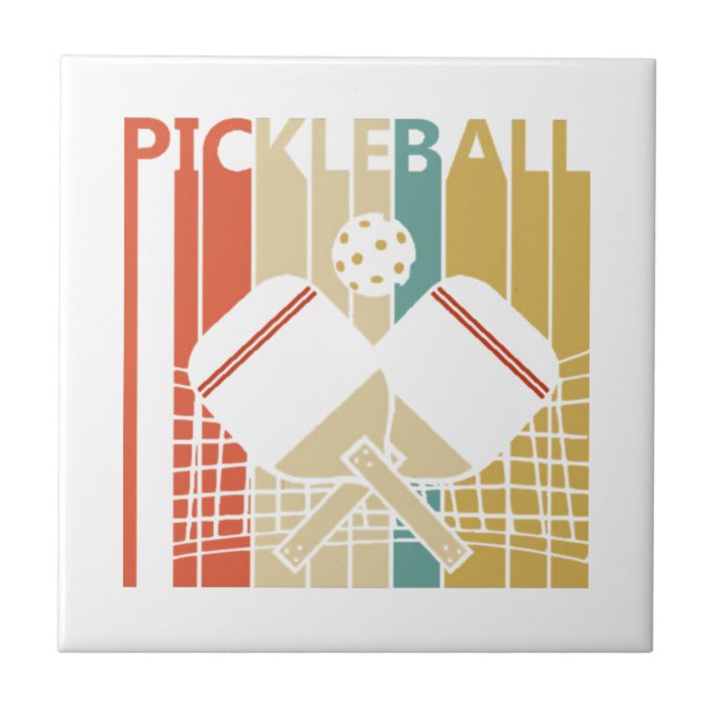 Carreau Pickleball vintage (Devant)