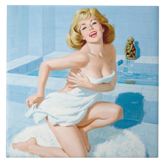 Carreau Pièce de bain vers le haut (Devant)
