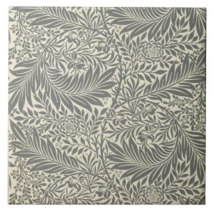 Carreau Pied-d'alouette, conception de papier peint, 1872