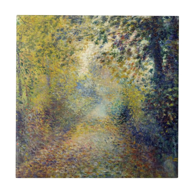Carreau Pierre-Auguste Renoir - Dans les bois (Devant)