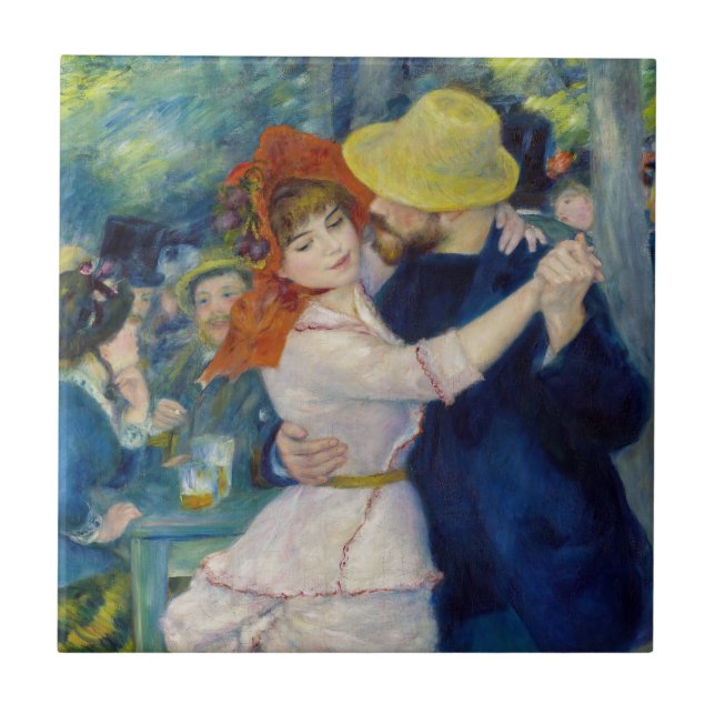 Carreau Pierre-Auguste Renoir - Danse à Bougival (Devant)