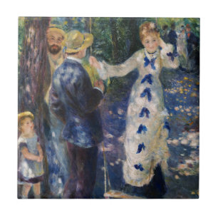 Carreau Pierre-Auguste Renoir - La Balançoire