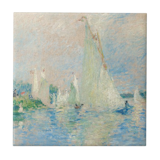 Carreau Pierre-Auguste Renoir - Regatta à Argenteuil (Devant)