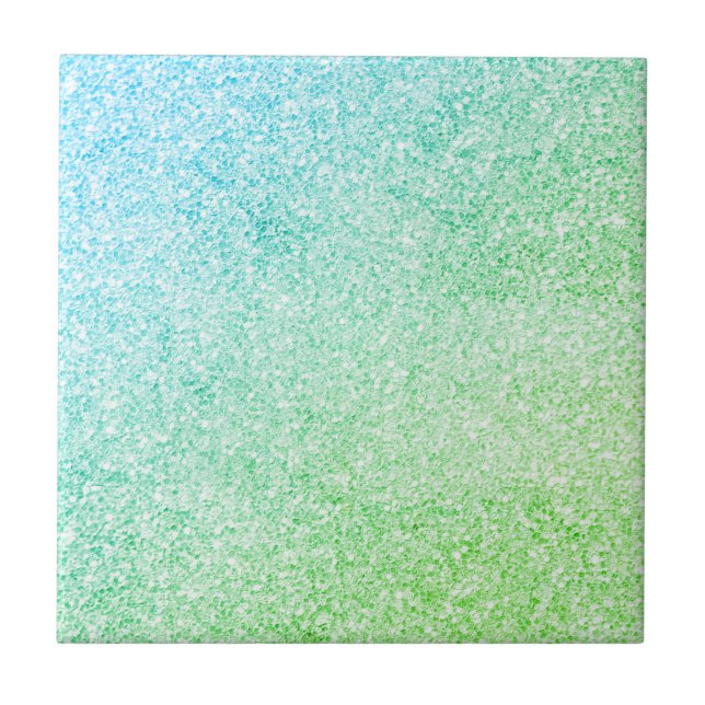 Carreau Pierre de granit blanc et bleu vert - Unique (Devant)