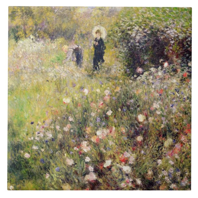 Carreau Pierre un paysage d'été de Renoir | (Devant)