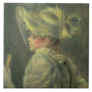 Carreau Pierre un Renoir   le casquette blanc
