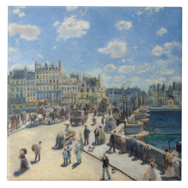 Carreau Pierre un Renoir | Pont Neuf, Paris (Devant)