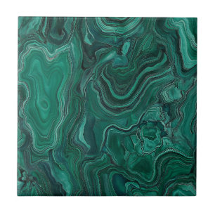 Carreau Pierre verte de Malachite