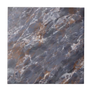 Carreau Pierres en marbre gris foncé Carrelage en céramiqu