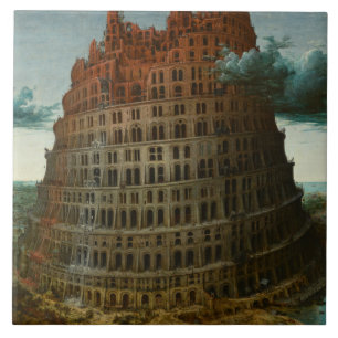 Carreau Pieter Bruegel l'Ancien - La Tour de Babel