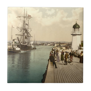 Carreau Pilier de Littlehampton et port, Angleterre