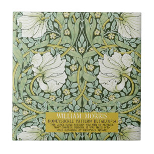 Carreau Pimpernel Design par William Morris