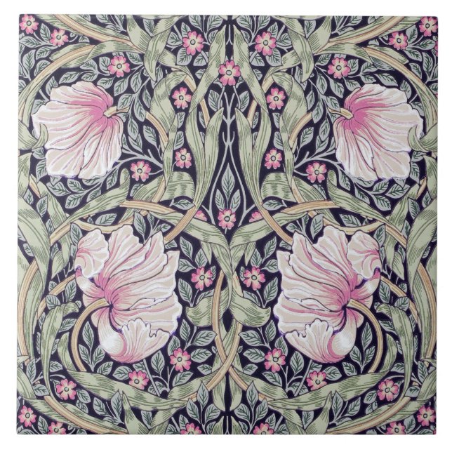 Carreau Pimpernel, William Morris (Devant)
