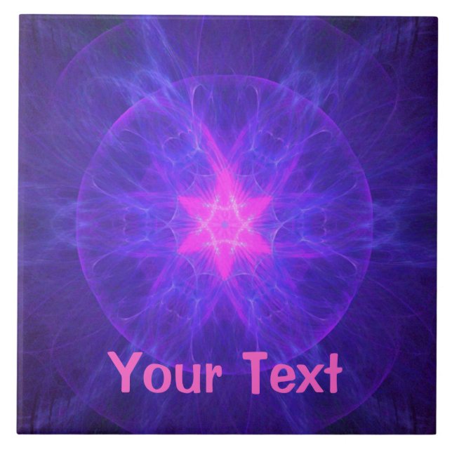 Carreau Pink Magen David (Devant)