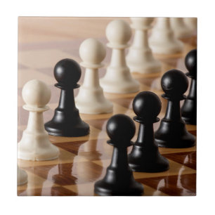 Carreau Pions sur le tableau d'échecs