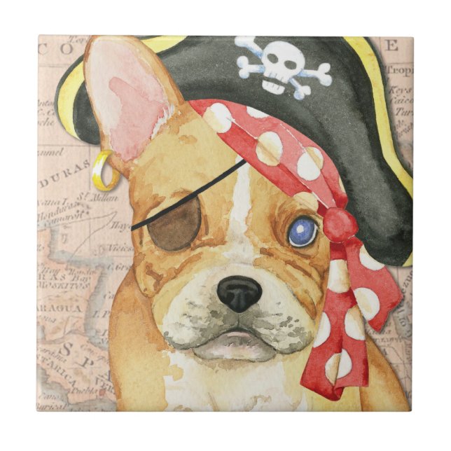 Carreau Pirate de Bulldog (Devant)