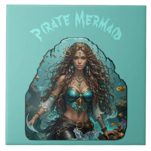 Carreau Pirate Mermaid Lady Thunder_Cove