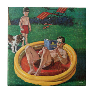 Carreau Piscine d'attente
