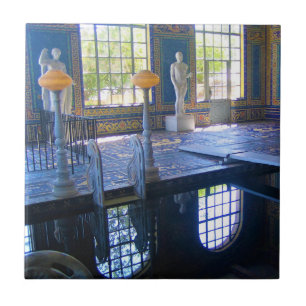 Carreau Piscine romaine à Hearst Castle, Californie