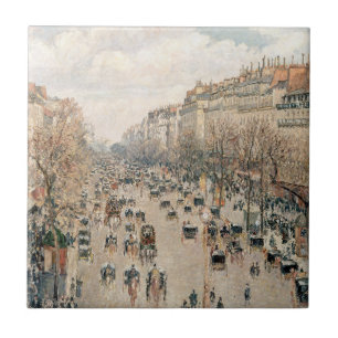 Carreau Pissarro - Boulevard Montmartre, soleil d'après-mi