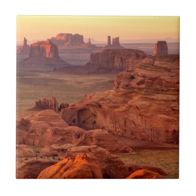 Carreau pittoresque de la vallée du Monument, Arizona (Devant)