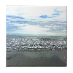 Carreau Plage Abstrait Artistique Nautique Cadeau Favorise