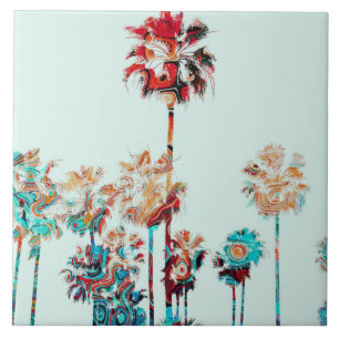 Carreau Plage Palm Tree Design 243