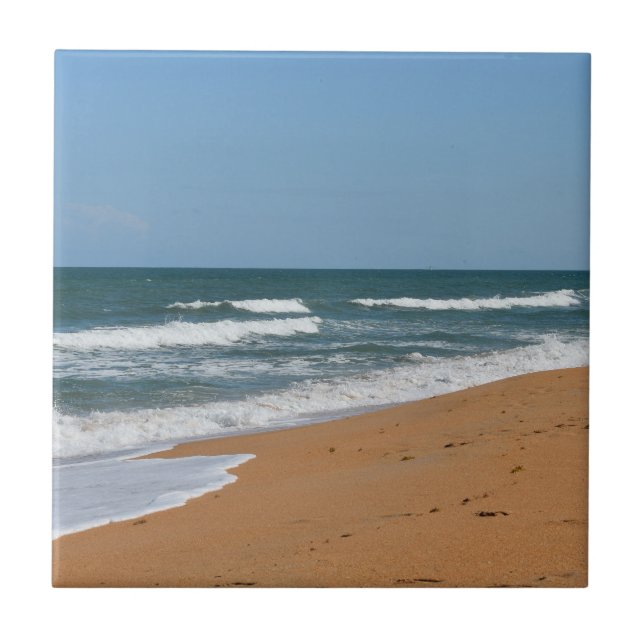 Carreau Plage Waves Seashore (Devant)