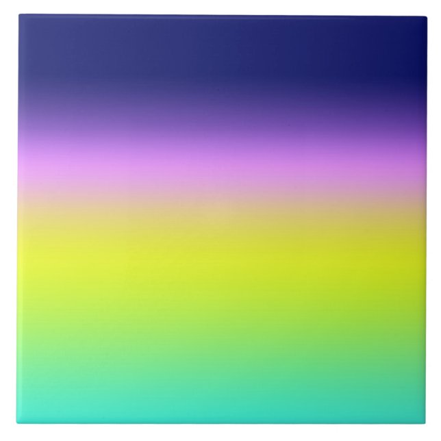 Carreau Planche de couleurs d'été Ombre violet jaune vert  (Devant)