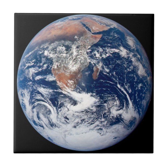 Carreau Planet Earth view from Apollo 17 (Devant)